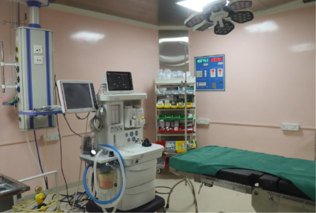 Hospital corridor